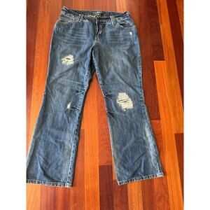 Lane Bryant Plus size Size 18 average wide leg 100% Cotton